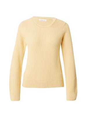 Пуловер Knowledgecotton Apparel жълто