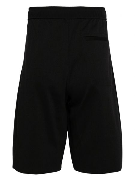 Shorts mit plisseefalten Croquis schwarz