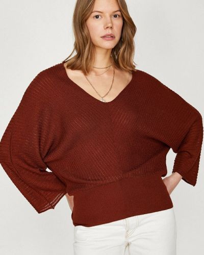 Пуловер Koton, бордовый