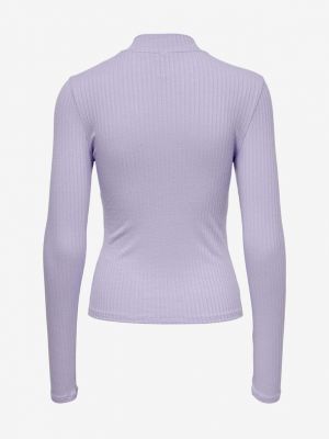 Tricou cu mânecă lungă Jacqueline De Yong violet