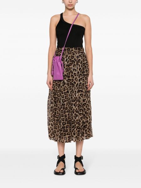 Leopardí sukně s potiskem Ba&sh