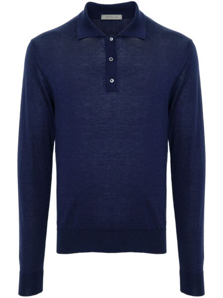 Polo marškinėliai Corneliani mėlyna