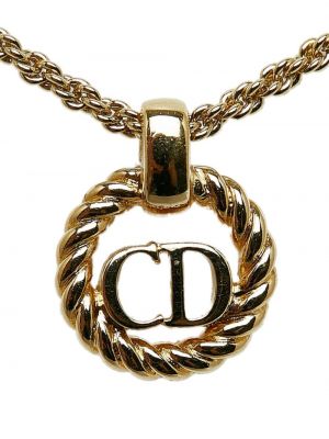 Anhänger Christian Dior gold