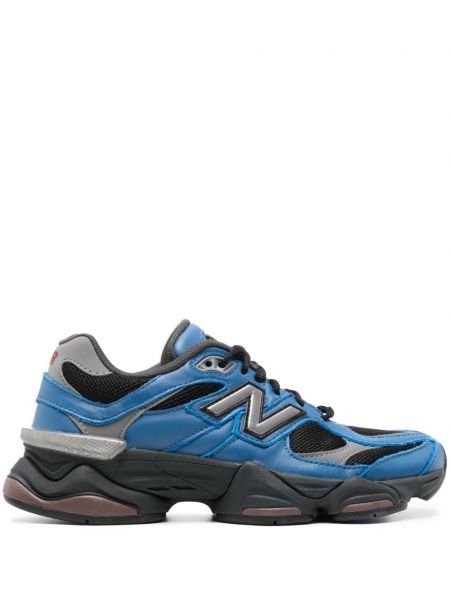 Baskets en cuir New Balance bleu