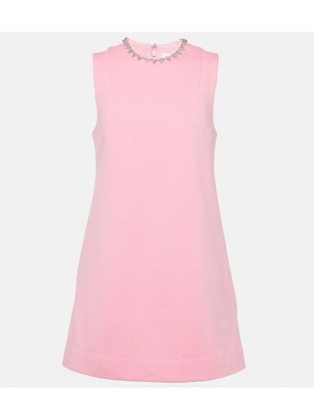 Платье мини Area розовое