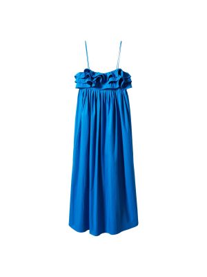 Макси рокля Mango синьо