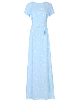 Платье из вискозы Sashaverse голубое