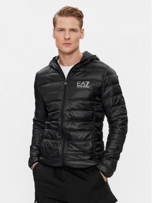 Prehodna jakna Ea7 Emporio Armani črna