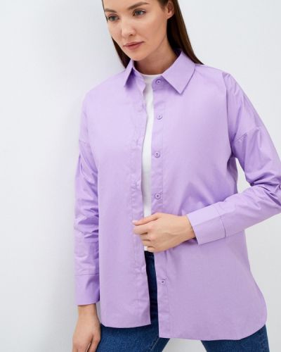 Рубашка Modis фиолетовая