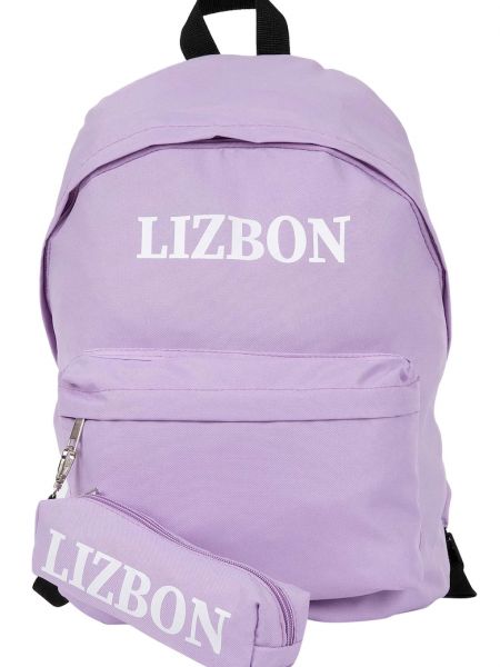 Рюкзак с надписями Defacto фиолетовый