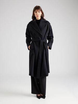 Cappotto di lana Hugo nero