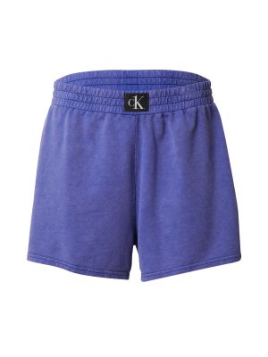 Püksid Calvin Klein Swimwear sinine
