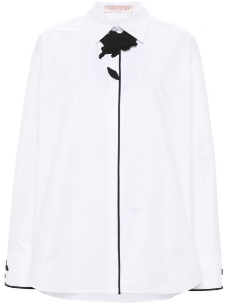 Kvetinová bavlnená košeľa Valentino Garavani