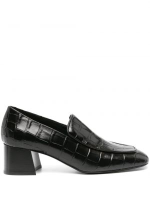 Kožené loafers Totême černé