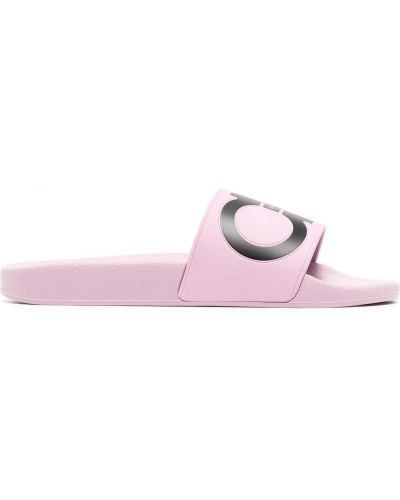 Trykt flip-flops Salvatore Ferragamo rosa