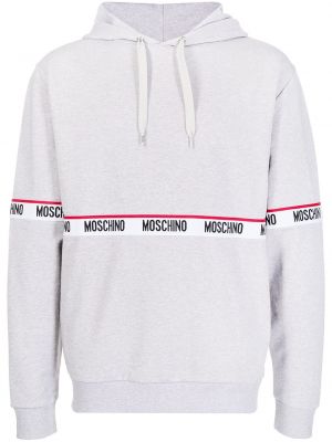 Hoodie Moschino gris