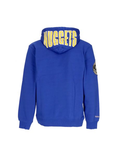 Fleece hoodie Mitchell & Ness blau
