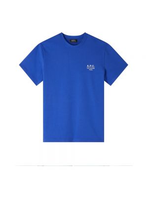 Koszulka A.p.c. niebieska