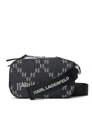 Borsa a tracolla Karl Lagerfeld grigio