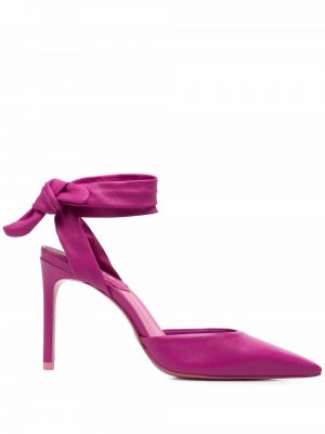 Pantofi pumps din piele de căprioară din piele cu toc Schutz - roz