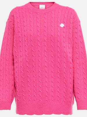 Vlněný svetr Patou růžový