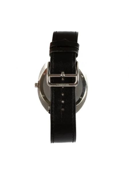Zegarek skórzany Hermès Vintage czarny