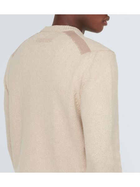 Bavlnený sveter Zegna béžová