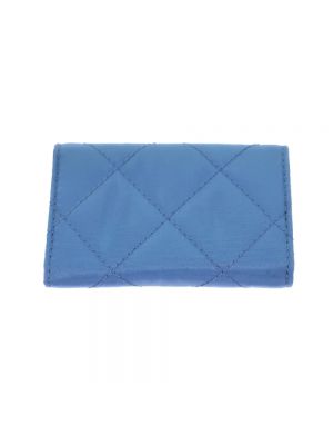 Nylonowy portfel Prada Vintage niebieski