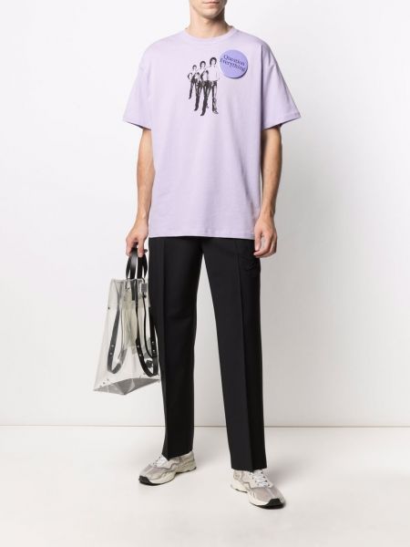 T-krekls Raf Simons violets