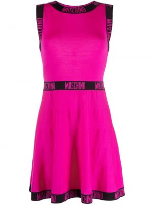 Φόρεμα Moschino ροζ