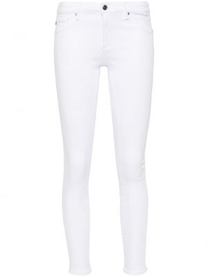 Jeansy skinny Ag Jeans białe