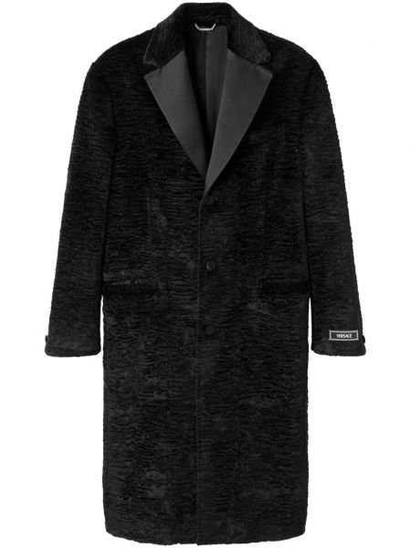 Kabát Versace čierna