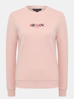 Свитшот Armani Exchange розовый