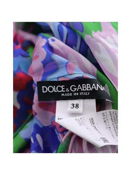 Vestido de seda Dolce & Gabbana Pre-owned