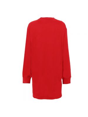 Bluza z nadrukiem z długim rękawem Marni czerwona