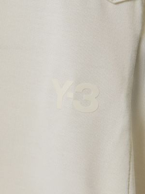 Relaxed fit marškinėliai trumpomis rankovėmis Y-3 smėlinė