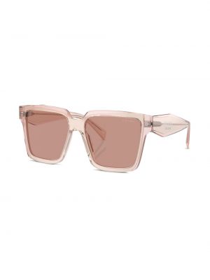 Oversize sonnenbrille Prada Eyewear pink
