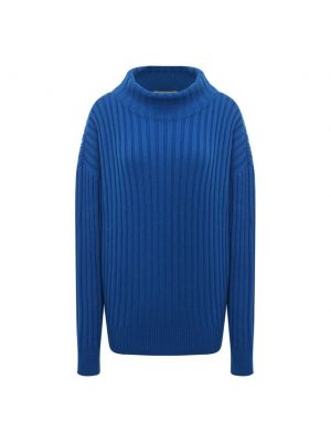 Кашемировый свитер однотонный Michael Kors Collection, синий