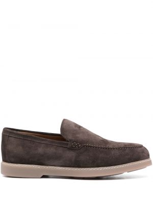 Slip-on ruskind loafers Doucal's brun