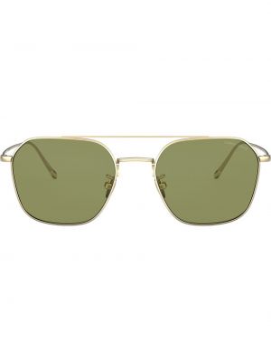 Слънчеви очила Giorgio Armani златисто