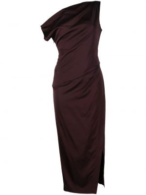 Асиметрична коктейлна рокля Manning Cartell виолетово