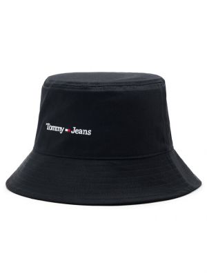 Спортна шапка с козирки Tommy Jeans черно