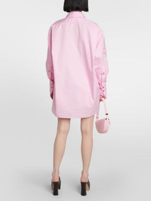Βαμβακερό πουκάμισο Patou ροζ