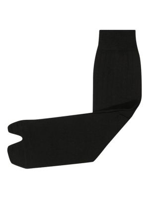 Шерстяные носки Maison Margiela черные