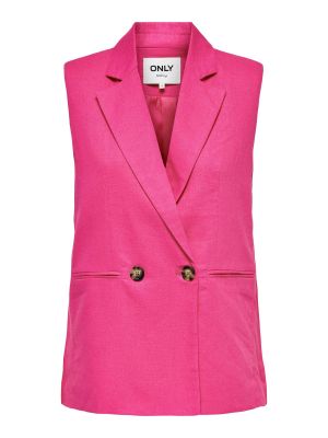Linased vest Only roosa