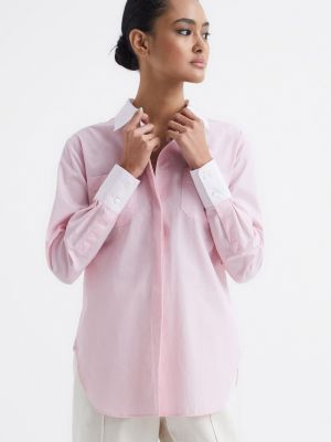Рубашка Reiss розовая