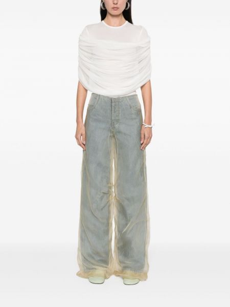 Transparente straight jeans Christopher Esber