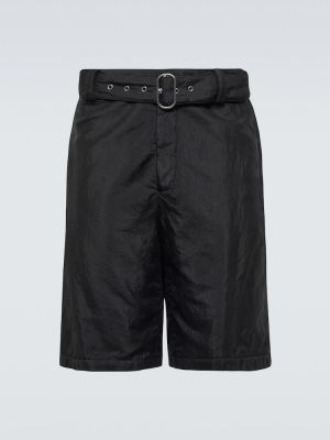 Bermuda kratke hlače Jil Sander črna