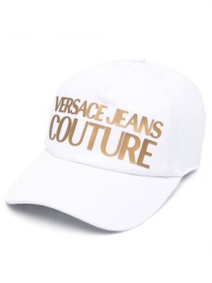 Trykt cap Versace Jeans Couture hvit