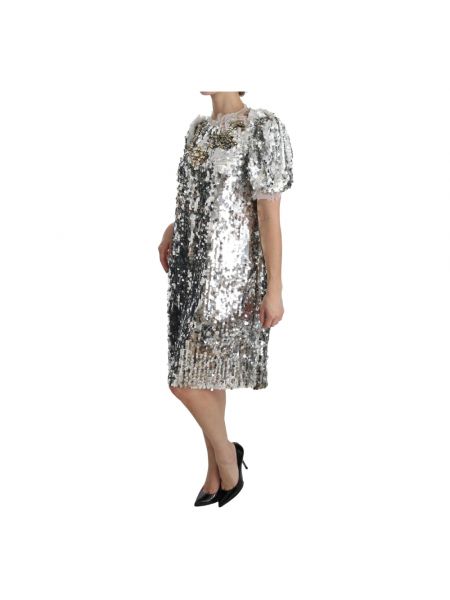 Mini vestido de cristal con lentejuelas Dolce & Gabbana